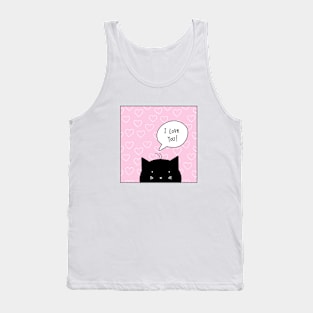 I love you, valentine's design Tank Top